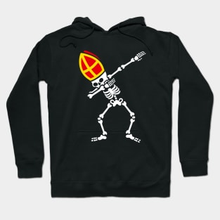 Sinterklaas Skeleton Dab dabbing Saint Nicholas Sint Hoodie